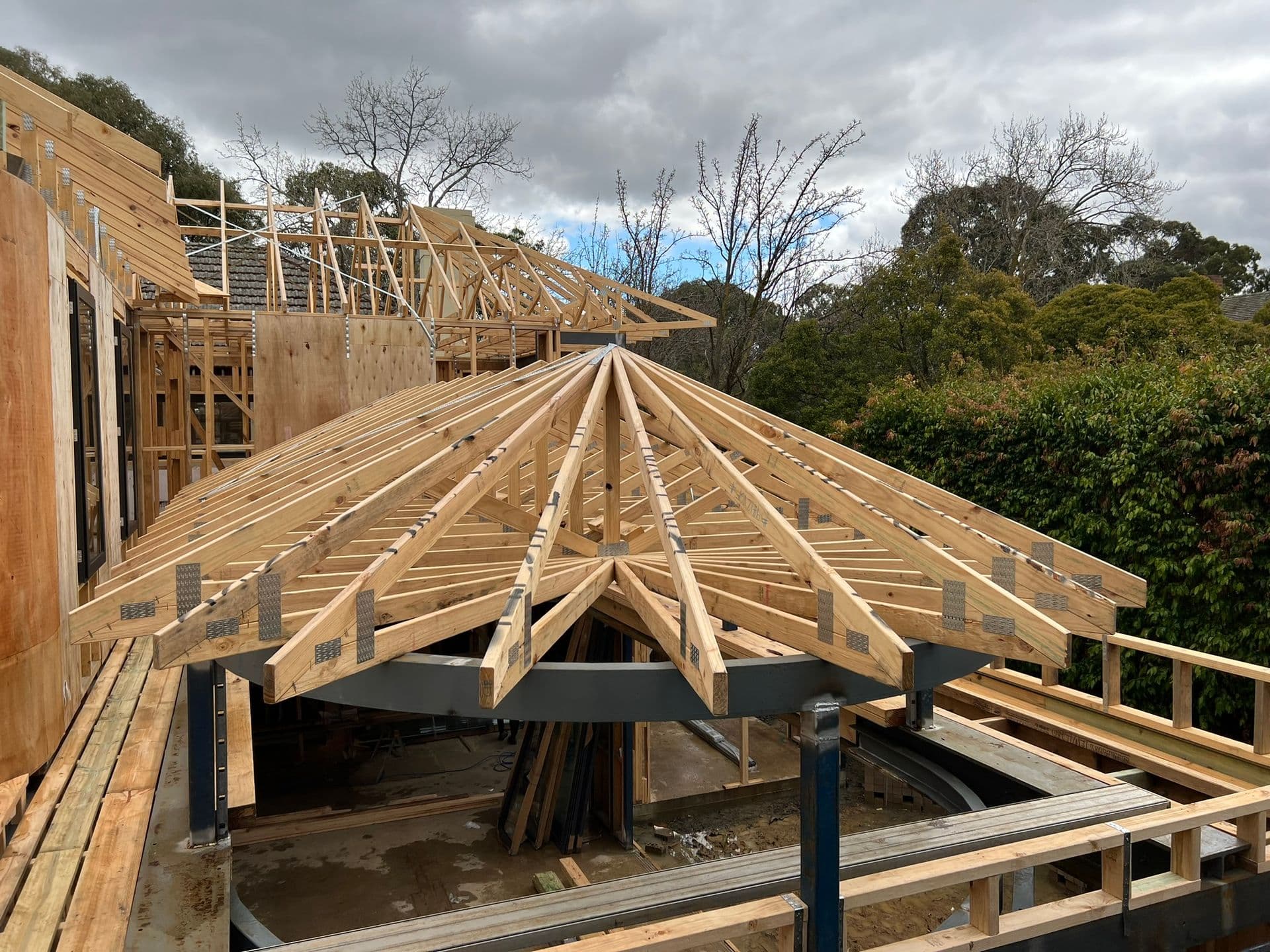 Complex Hip Roof System